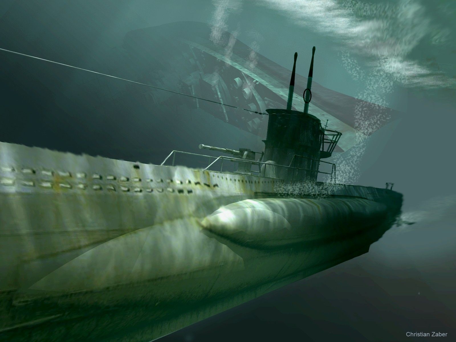  عکس جالب و خاص از زیردریایی فوق العاده بزرگ 