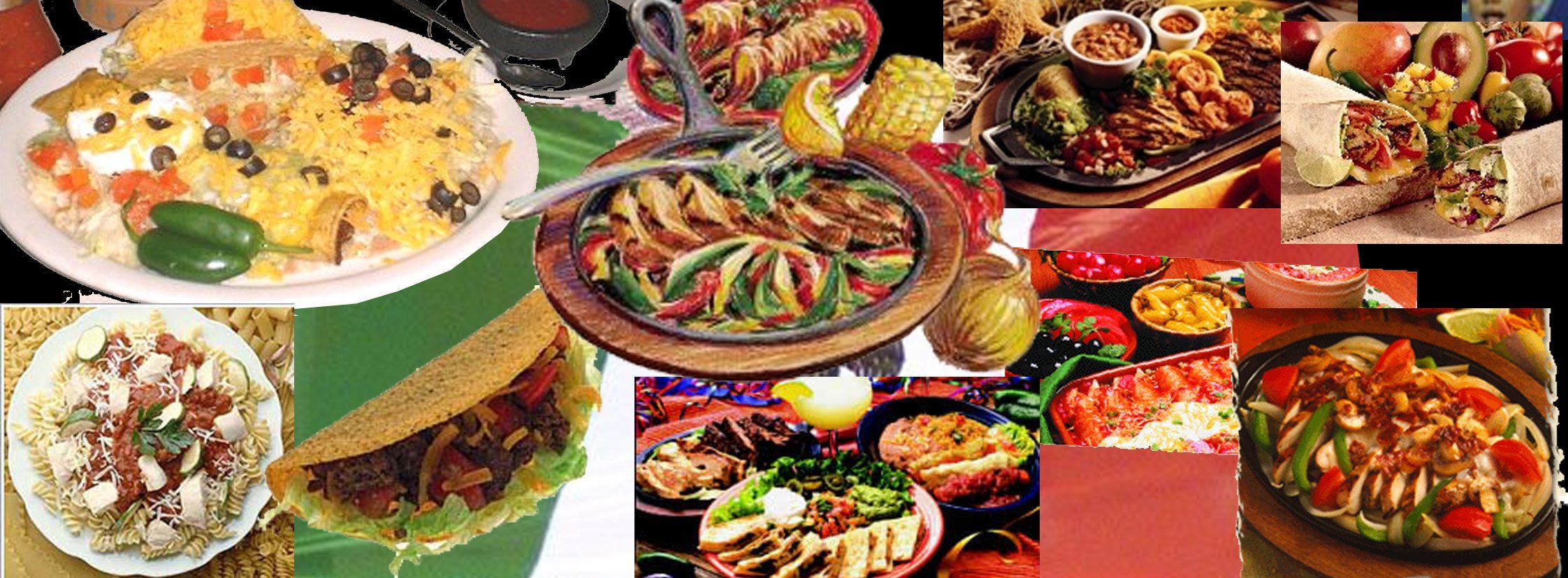 والپیپر انواع غذای مکزیکی با طعم های مختلف و خوشمزه 
