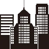چاپ قاب موبایل و گوشی دانلود رایگان عکس دور بری شده پی ان جی PNG شهر بزرگ و ساختمان های بلند 