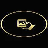 چاپ قاب موبایل و گوشی کاور هایلایت اینستاگرام مشکی طلایی برای استوری عکس های من