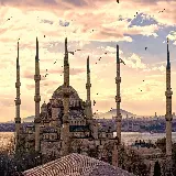چاپ قاب موبایل و گوشی عکس مسجد آبی در شهر استانبول ترکیه The Blue Mosque 