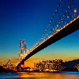 چاپ قاب موبایل و گوشی زیباترین عکس پل گلدن گیت آمریکا Golden Gate Bridge 