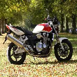 چاپ قاب موبایل و گوشی تصویر موتور Honda CB1300 سفید و قرمز برای اینستاگرام