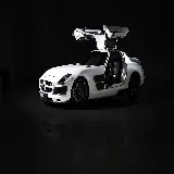 چاپ قاب موبایل و گوشی تصویر زمینه مرسدس بنز SLS AMG اسپرت با درب بال شاهین