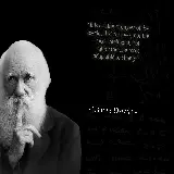 چاپ قاب موبایل و گوشی عکس نوشته زبان اصلی با تصویر Charles Darwin چارلز داروین 