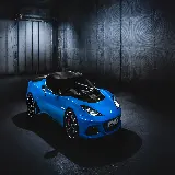 چاپ قاب موبایل و گوشی تصویر رویایی ماشین Evora Lotus GT 410 Sport آبی کاربنی 