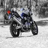 چاپ قاب موبایل و گوشی تصویر سیاه و سفید موتور Honda CB1300 مختص پروفایل