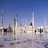 چاپ قاب موبایل و گوشی عکس پروفایل اسلامی روح بخش از مسجدالنبی مدینه