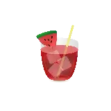 چاپ قاب موبایل و گوشی تصویر آبمیوه هندوانه png یک نوشیدنی خنک کننده در فصل گرم