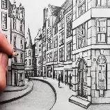 چاپ قاب موبایل و گوشی دانلود بکگراند جذاب و قشنگ از نقشه کشی ساختمان ها به صورت نقاشی 