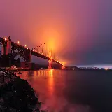 چاپ قاب موبایل و گوشی خفن ترین عکس پل گلدن گیت Golden Gate Bridge کالیفرنیا 