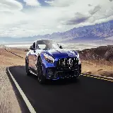 چاپ قاب موبایل و گوشی تصویر زمینه ماشین مرسدس بنز اسپرت AMG GT زیر آسمان آبی