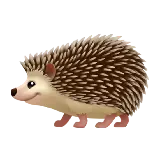 چاپ قاب موبایل و گوشی تصویر خارج العاده از جوجه تیغی با چشمان سیاه 