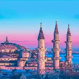چاپ قاب موبایل و گوشی والپیپر منحصر به فرد و خاص از مسجد بسیار عظیم با آسمانی قشنگ 