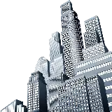 چاپ قاب موبایل و گوشی تصویر واقعی از ساختمان های بلند با فرمت PNG پی ان جی 