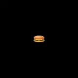 چاپ قاب موبایل و گوشی دانلود کاور هایلایت مشکی غذا با ایموجی همبرگر hamburger 