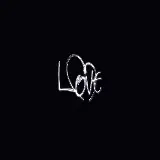 چاپ قاب موبایل و گوشی بک گراند خفن LOVE سیاه و سفید برای تصویر زمینه ویندوز