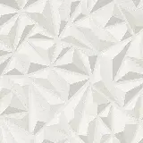 چاپ قاب موبایل و گوشی عکس استوک طرح سه بعدی اشکال هندسی و چندضلعی سفید 