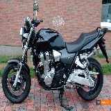 چاپ قاب موبایل و گوشی عکس موتور Honda CB1300 مشکی بزرگ با کیفیت تماشایی 