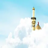 چاپ قاب موبایل و گوشی پروفایل مذهبی فوق العاده رویایی حرم کربلا در آسمان
