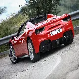 چاپ قاب موبایل و گوشی والپیپر خفن ماشین Ferrari 488 قرمز در جاده با کیفیت تماشایی