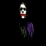 چاپ قاب موبایل و گوشی دانلود عکس پروفایل پسرانه جوکر Joker با بک گراند مشکی 