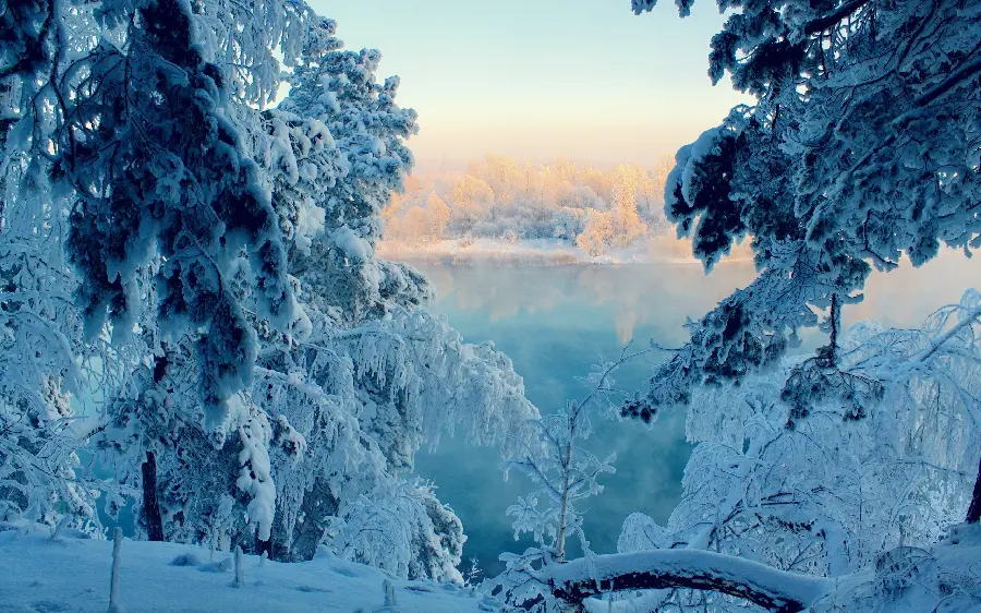 دانلود عکس رایگان طبیعت با تم زمستانه مخصوص والپیپر 