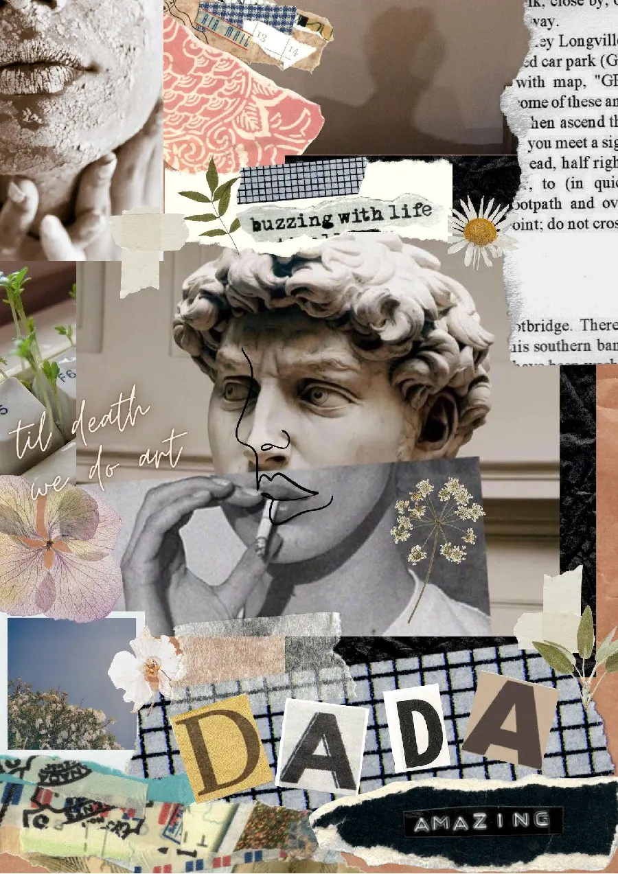 بهترین طرح پس زمینه سبک دادائیسم Dadaism مکتب هیچ‌انگار
