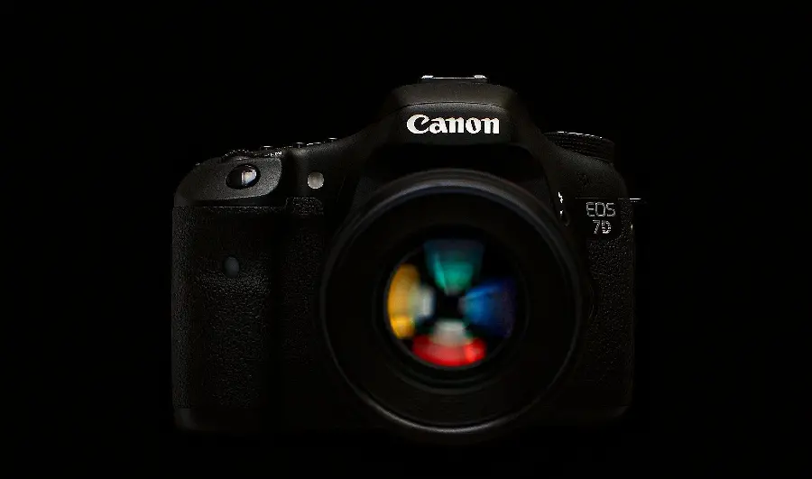 عکس دوربین عکاسی Canon EOS 7D فناوری جدید Dual-Axis Electronic Level مربوط به نمایشگر و منظره یاب با مناسبترین فوکوس و رنگ و روشنایی 