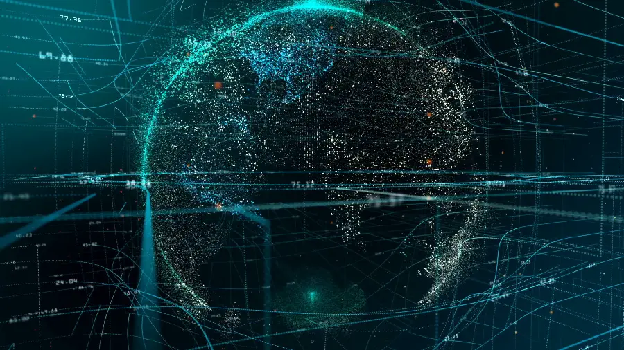 دانلود عکس پس زمینه و بک گراند فناوری بلاک چین Blockchain رایگان  