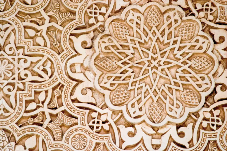 عکس استوک از طراحی اسلامی برای استفاده در بناهای مذهبی