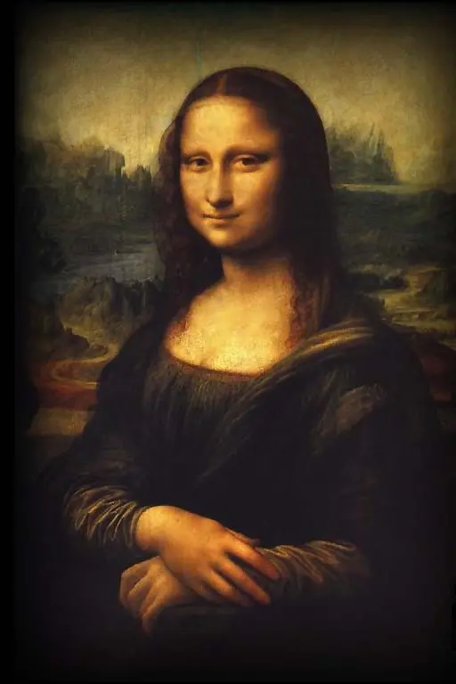دانلود عکس رایگان و فول اچ دی نقاشی مونالیزا از داوینچی 