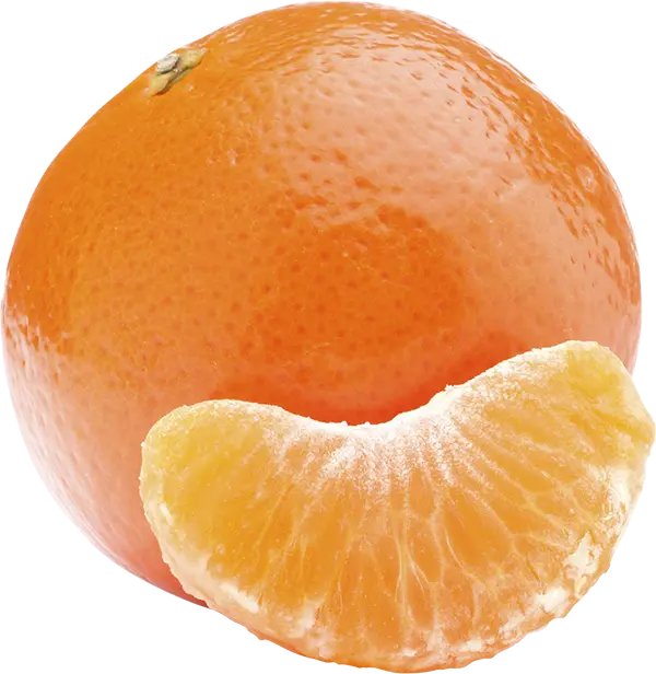 نارنگی از نزدیک با بافت بسیار زیبا و خوشرنگ به صورت PNG