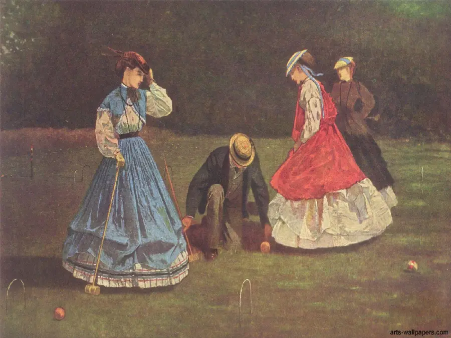 نقاشی کروکت، وینسلو هومر، ماجرای ایر، لوئیس شیو،مدهای قرن نوزدهم 