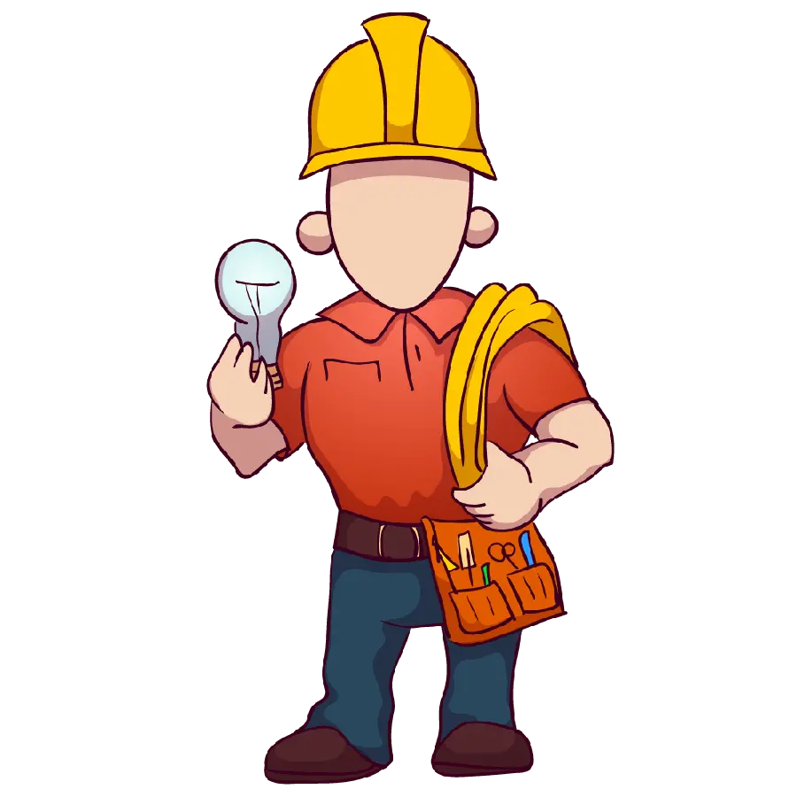 دانلود عکس گرافیکی و کامپیوتری مهندس برق با فرمت پی ان جی png 