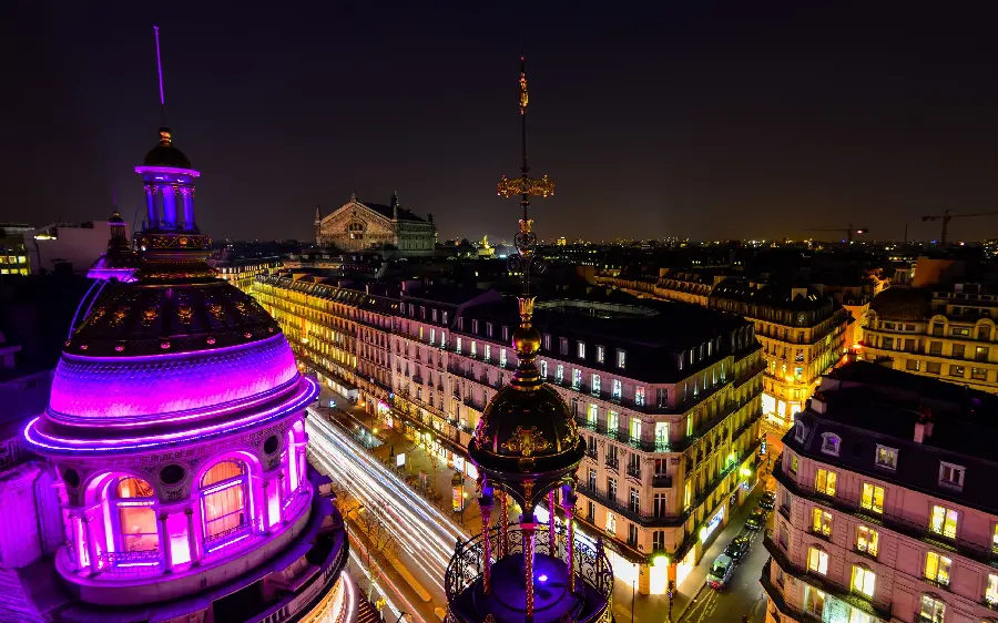 والپیپر برای پس زمینه دسکتاپ ویندوز از خیابانی معروف در پاریس