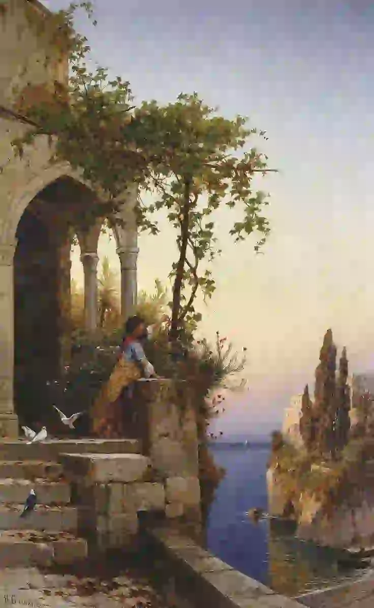 نقاشی ایتالیایی هنر - هرمان دیوید سالومون کورودی (1844-1905) هنر زیبایی شناسی 