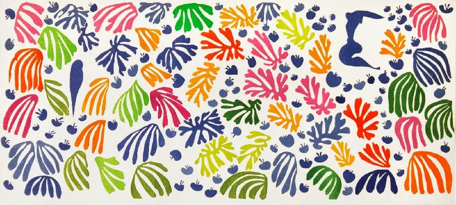 اثر the cut outs of review از Henri Matisse نقاش و مجسمه ساز فرانسوی