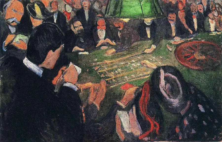 نقاشی مفهومی اثر ادوارد مونک نقاش برجسته نروژی