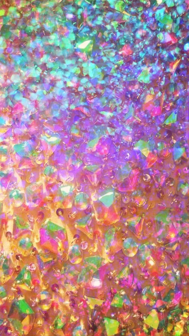 تصویر زیبا و محشر الماس های براق کریستالی برای ایفون 