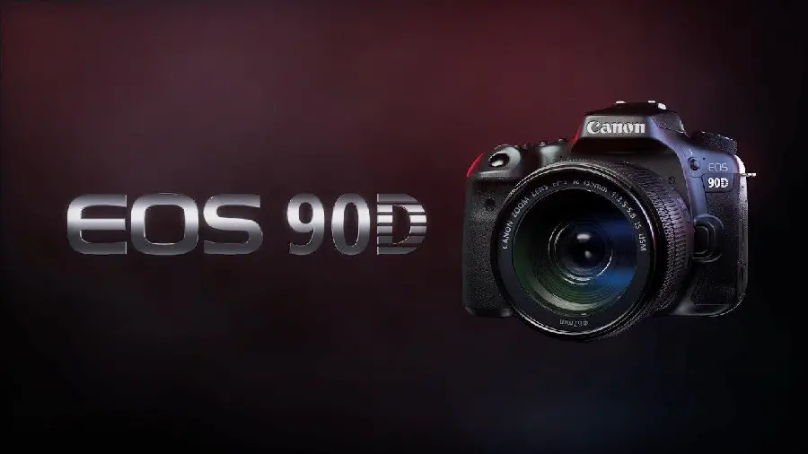 پس زمینه دوربین عکاسی کانن مدل Canon EOS 90D موفق ترین مدل ها در عکاسی پی در پی