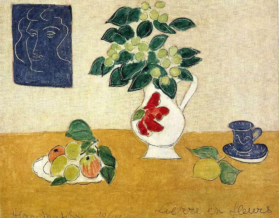 Ivy in Flower was created in 1941 اثری از Henri Matisse