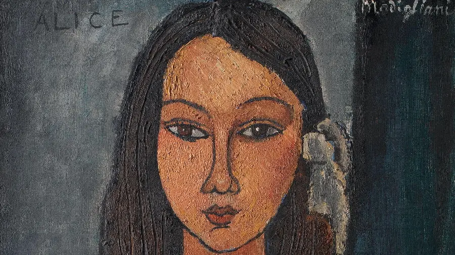 اثر Alice, ca. 1918 از Amedeo Modigliani