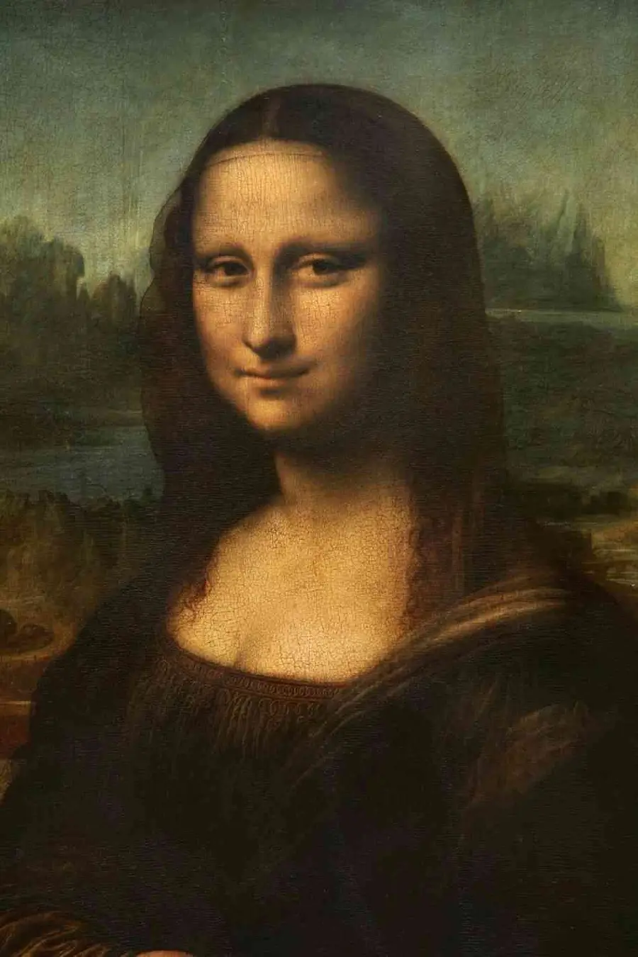 دانلود عکس واضح نقاشی معروف داوینچی به نام مونالیزا