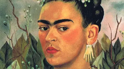 نقاشی فریدا کالو سلف پرتره تقدیم به دکتر الوسر 1940 