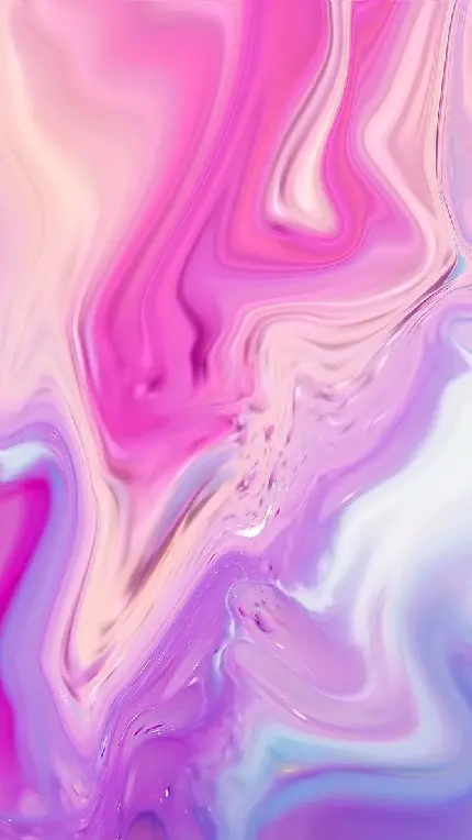 عکس زمینه بافت مایع طیف رنگی صورتی رنگ برای گوشی