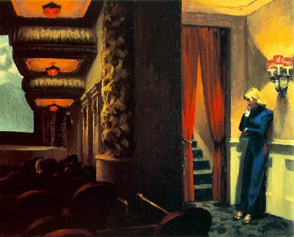 تئاتر و سینما در نقاشی های ادوارد هاپر — فیلم نیویورک، 1939