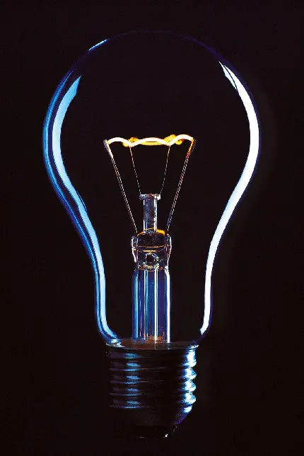 دانلود عکس جذاب طرح لامپ برق برای پروفایل و عکس پس زمینه 