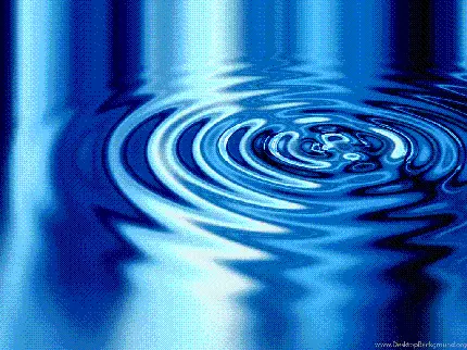 تصویر زمینه از موج کوچک آب خنک ایجاد شده توسط قطرات ریز اب