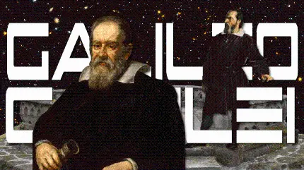 تصویر واقعی گالیلئو گالیله ستاره مشهور ایتالیایی 